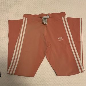 Pink/Peach Adidas Leggings